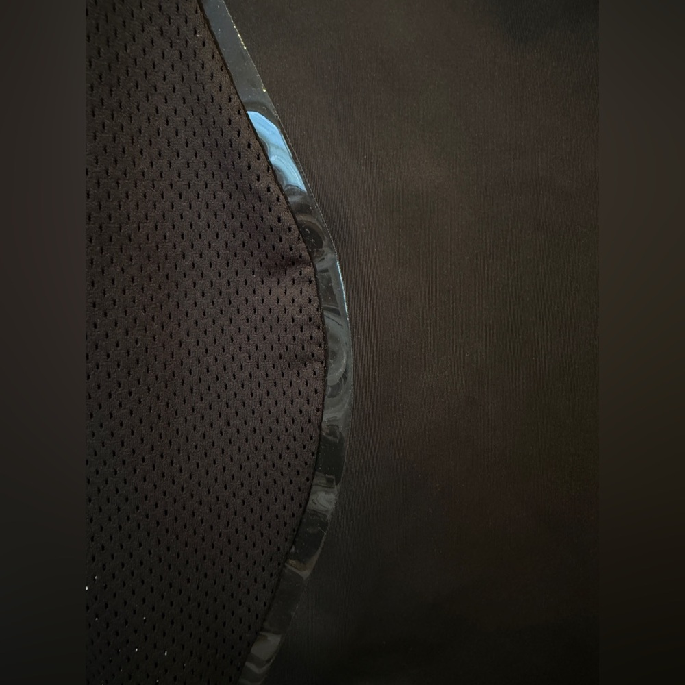 ADIDAS x STELLA MCCARTNEY Black Mesh-Detail Performance Tank Top - Picture 4 of 6
